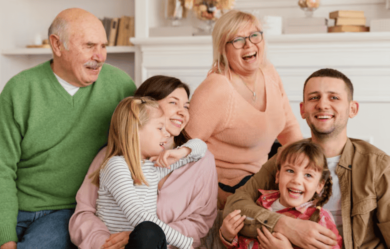 Família feliz